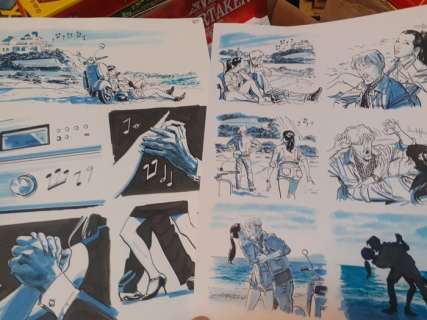 Brindisi, Bruno - 2 Original page - Dylan Dog - n. 379 Il tango delle anime perse - 2018 | Catawiki