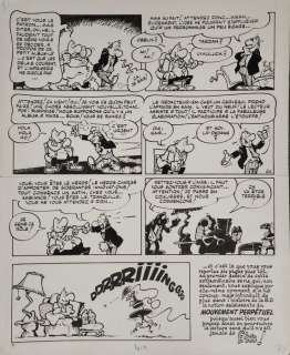 Greg / Bob Pire - 1 Original page - Achille Talon T36 - Achille Talon n’a pas tout dit - 1976 | Catawiki
