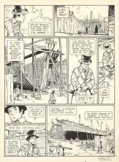 Jean Charles Kraehn - Planche originale n°11, rustine en case 8 - Bout d‘homme