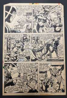 Frank Robbins - 1 Original page - The Human Fly - Vol #6, - "Fear in Funland" - pag, 31 - 1977 | Catawiki