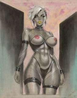 Edgar - 1 Original colour drawing - Zeichnung No 018 - 2025 | Catawiki