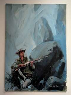 Pujolar, Shöller - 1 Original cover - Oeste Pulp Selecciones Ilustradas - Western - 1970