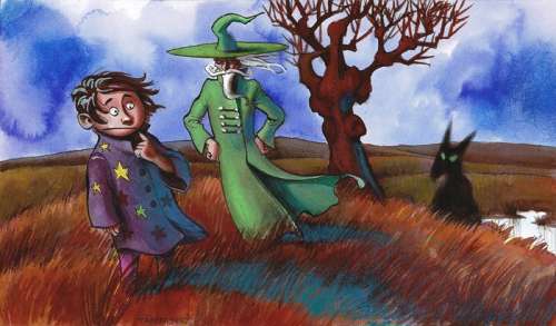 Taranzano, Pierre - 1 Original colour drawing - L’aprenti magicien - Le magicien et son apprenti - 1997 | Catawiki