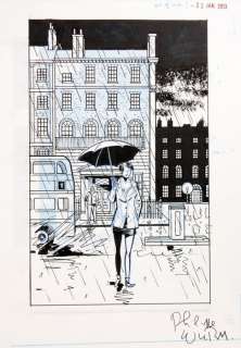 Wurm, Philippe Original drawing - Lady Elza - 2013