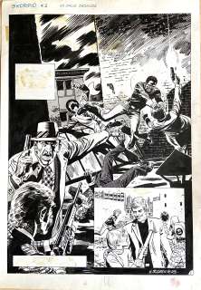 ERNESTO GARCIA SEIJAS - Original page for La Calle Desnuda. Cm. 27x39. Ink. Signed. Code 9564.