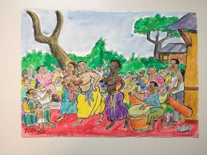 Pirana (Leon Van de Velde) - 1 Original page - Kiyindi Oeganda - 1987 | Catawiki