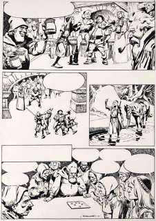 Bermejo, Luis - 1 Original page - Los 8 Anillos de Elibarin - 1981 | Catawiki