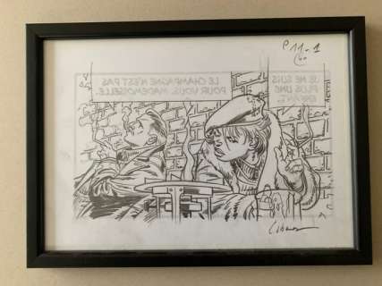 Cabanes, Max - 1 Original drawing - La Princesse de sang - 2015 | Catawiki