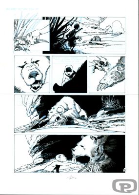 Olivier Vatine | Niourk Volume 1, Page 39 - Original Art by Olivier Vatine | Pulp’s Art
