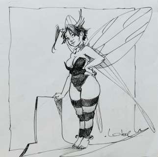 Loisel, Régis - 1 Original drawing - Peter Pan - Fée Clochette | Catawiki