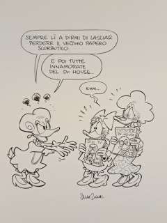 Ziche, Silvia - 1 Original page - Brigitta e "Il Vecchio Papero Scorbutico" | Catawiki