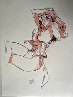 Barbucci, Alessandro - 1 Original colour drawing - Ekhö monde miroir | Catawiki