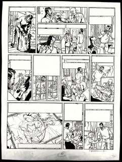 Berserik, Teun - 1 Original page - Blake & Mortimer - Le dernier Espadon / De laatste Zwaardvis | Catawiki