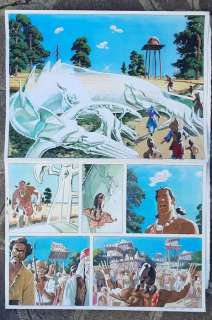 Laura Zuccheri - 1 Original colour page - Les Epee de Verre T1 - 2005 | Catawiki