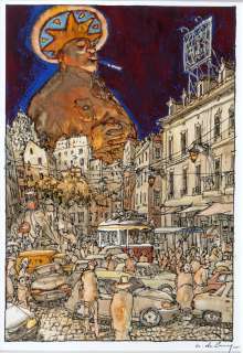 De Crécy | Lisbonne voyage imaginaire, illustration Ã … | Millon