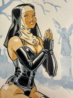 Meynet, Félix - 1 Original colour drawing - Gothique | Catawiki