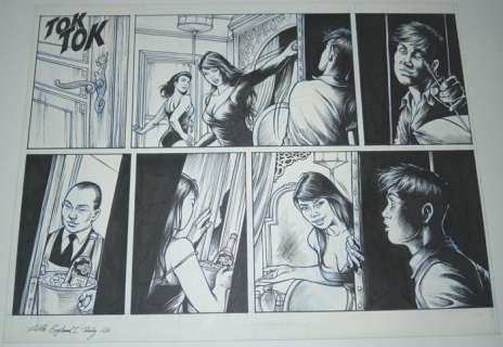 Du Caju, Thomas - 1 Original page - Little England 1- Ruby - 2017 | Catawiki