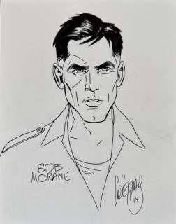Goethals, Sébastien - 1 Original drawing - Bob Morane - 2018