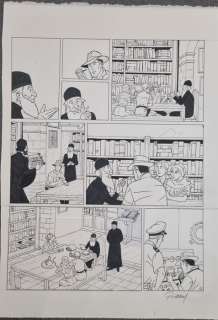 Renaud - 1 Original page - Harry Dickson T11 - Le Messager des ieux - 2016 | Catawiki