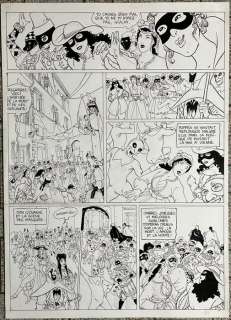 Reculé, Henri - 1 Original page - Le Crépuscule des Anges T2 - Maestro - 1999 | Catawiki