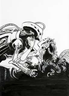 Mézières | Illustration Ã  l’encre de Chine et Ã  la gouache… | Millon