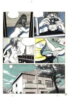 Casotto, Giovanna - 1 Original colour page - Selen - "Pornostars...Clik!" - 1990 | Catawiki