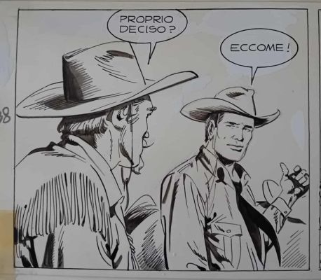 Galleppini, Aurelio / Muzzi, Virgilio - 1 Original page - Tex #150 - 1973 | Catawiki