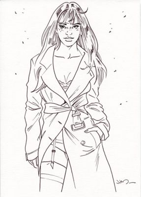 Jim - 1 Original drawing - Nacht in Rome - Marie | Catawiki