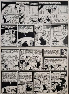 Bob De Moor - 1 Original page - Nonkel Zigomar, Snoe en Snolleke | Catawiki