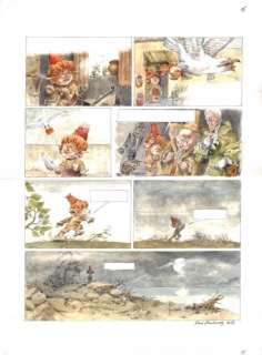 Hausman - Planche originale Capitaine Trèfle | BDEnchères