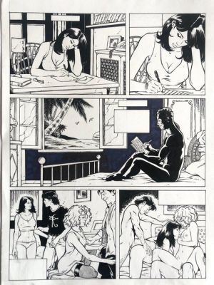 Giuseppe Di Bernardo - 3 Original page - Selen - Lontano dagli occhi - 1999 | Catawiki