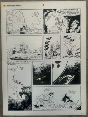 Seron, Pierre - 1 Original page - Les Petits Hommes T33 page 16 - Les Fourmicrabes - 2001 | Catawiki