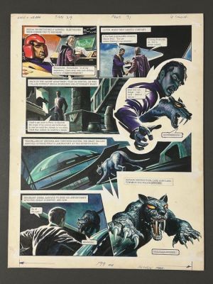 Oliver Frey - 1 Original page - Trigan Empire - Balgar the Beast - 1977 | Catawiki