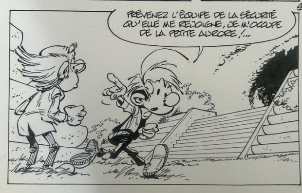 Seron, Pierre - 1 Original page - Les Petits Hommes T38 - page 4 - Miss Persil | Catawiki