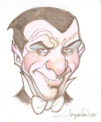 Aaron Lopresti | DRACULA color sketch | Aaron Lopresti