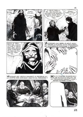 Mari, Nicola - 1 Original page - Dylan Dog #293 - "Gli ultimi immortali" - 2011 | Catawiki