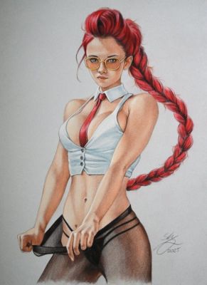 Sly - 1 Original colour drawing - Crimson Viper - Crimson Viper - 2025 | Catawiki