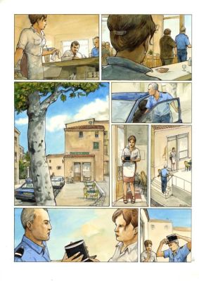 Berlion, Olivier - 1 Original colour page - Garrigue T - 2009 | Catawiki