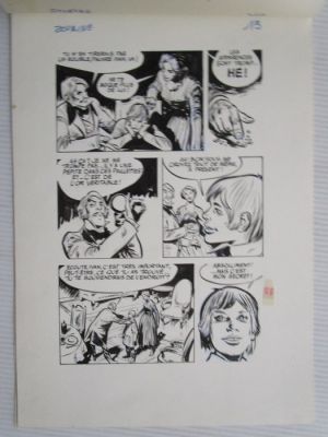 René Follet - 1 Original page - Ivan Zoerin, / Ivan Zourine - Sa première fugue / Leve de Vrijheid (p.13) - 1974 | Catawiki