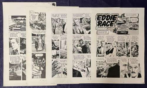 Doug Wildey. Five Page Original Comic Story. | Weiss Auctions