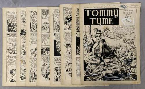 Dan Barry. Baily Publishing Archive. (8). Pages. | Weiss Auctions