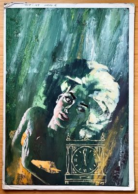 Scholler, Albert Pujolar - 1 Original colour drawing - Suspense | Catawiki