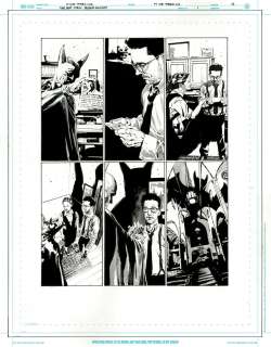 The Bat-Man: Second Knight #1 p.15 - Batman with Rabbi Cohen | Comic Book Art Gallery