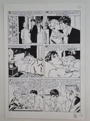 Stano, Angelo - 1 Original page - Dylan Dog - Il Pozzo dei Dannati - 1999 | Catawiki