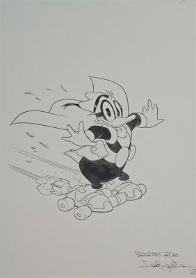 Bigarella, Ivan - 1 Original cover - Paperinik n. 78 | Catawiki