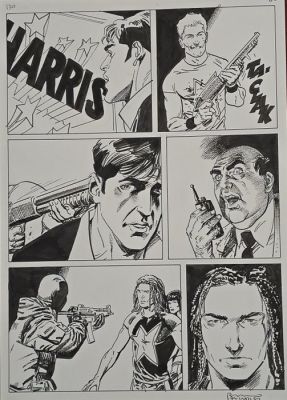 Brindisi, Bruno - 1 Original page - Dylan Dog - Almanacco della Paura - 2012 | Catawiki