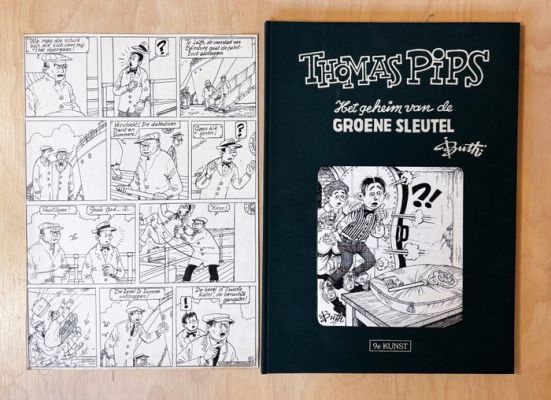 Buth, Leo de Budt - 1 Original page - Thomas Pips - De Groene Sleutel - 1951 | Catawiki