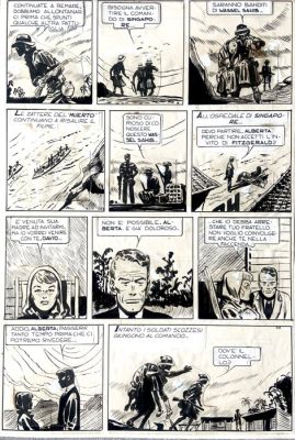 Pratt, Hugo - 1 Original page - Junglemen | Catawiki