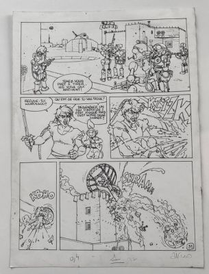 Arno - 1 Original page - Alef-Thau - L’homme sans réalité - 1991 | Catawiki