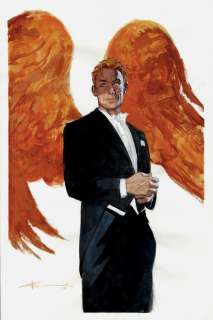 Christopher Moeller - Lucifer Morningstar Painting (Sandman)